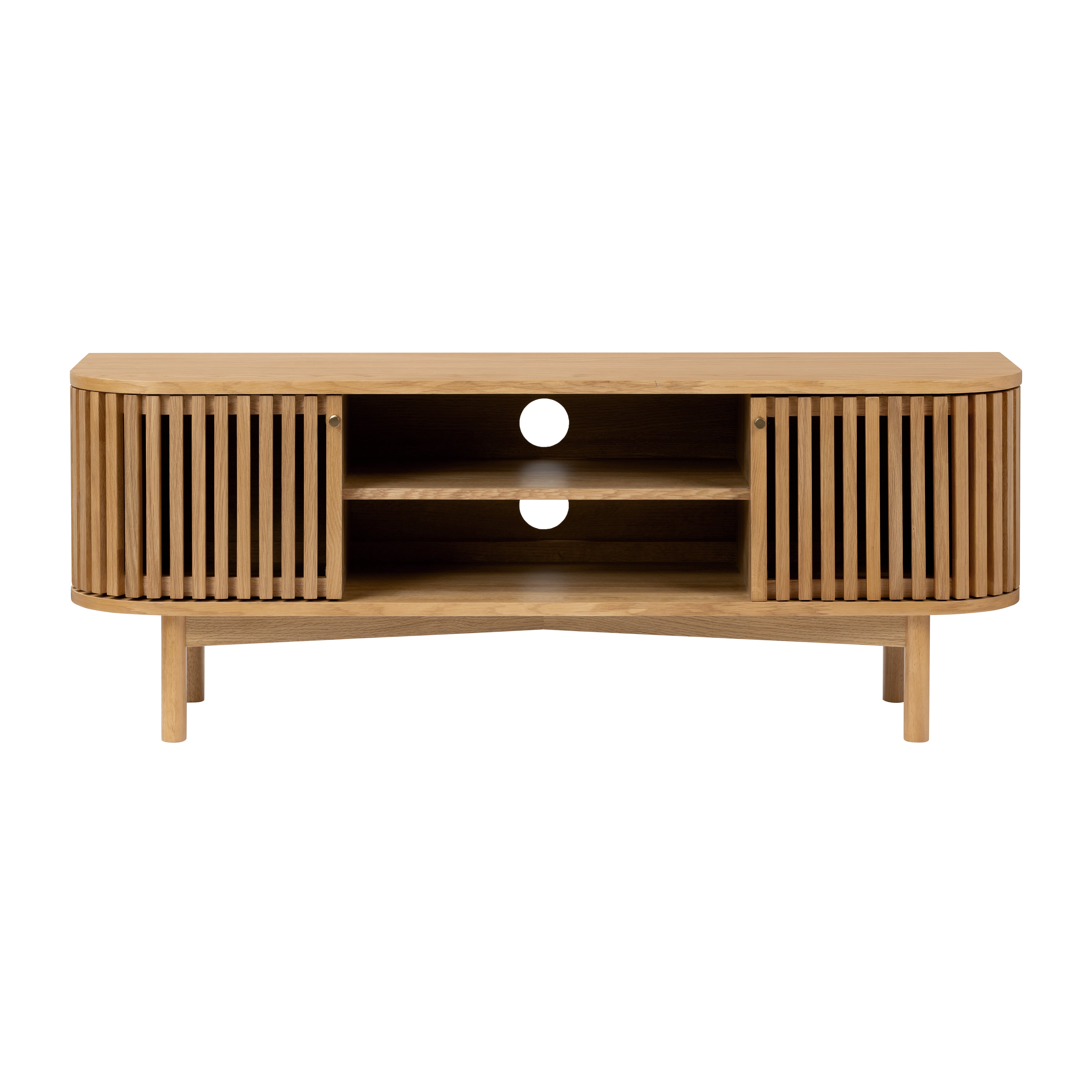 Soho Oak Large Tv Cabinet