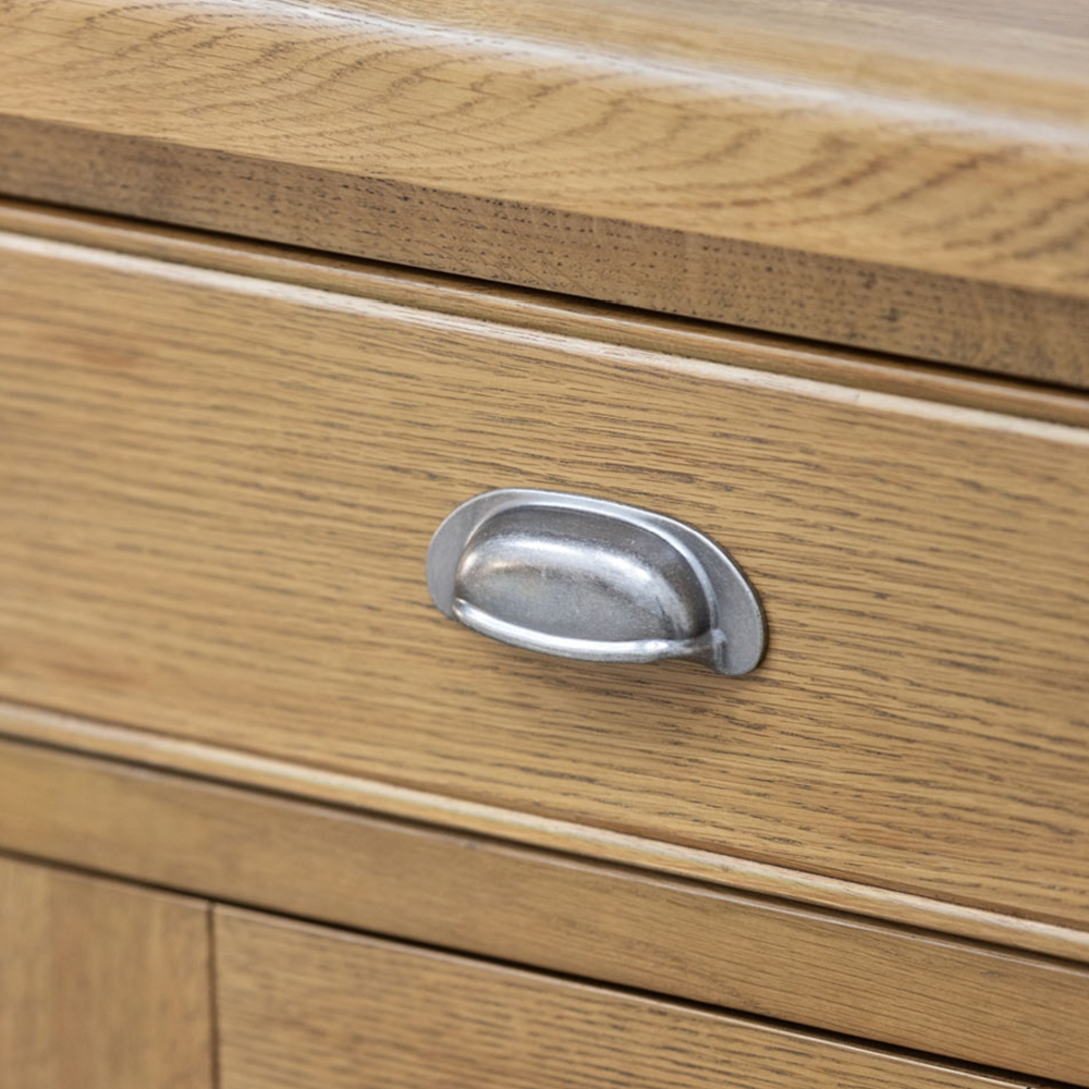 Tewkesbury Smoked Oak Wide Sideboard