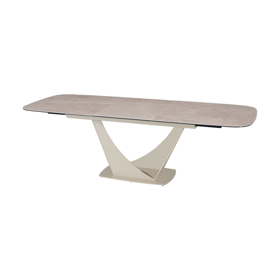 Viano Mocha Extendable Dining Table