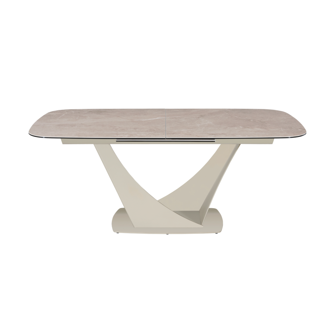 Viano Mocha Extendable Dining Table