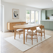 G Plan Winchester 130 - 170cm D-End Extending Dining Table