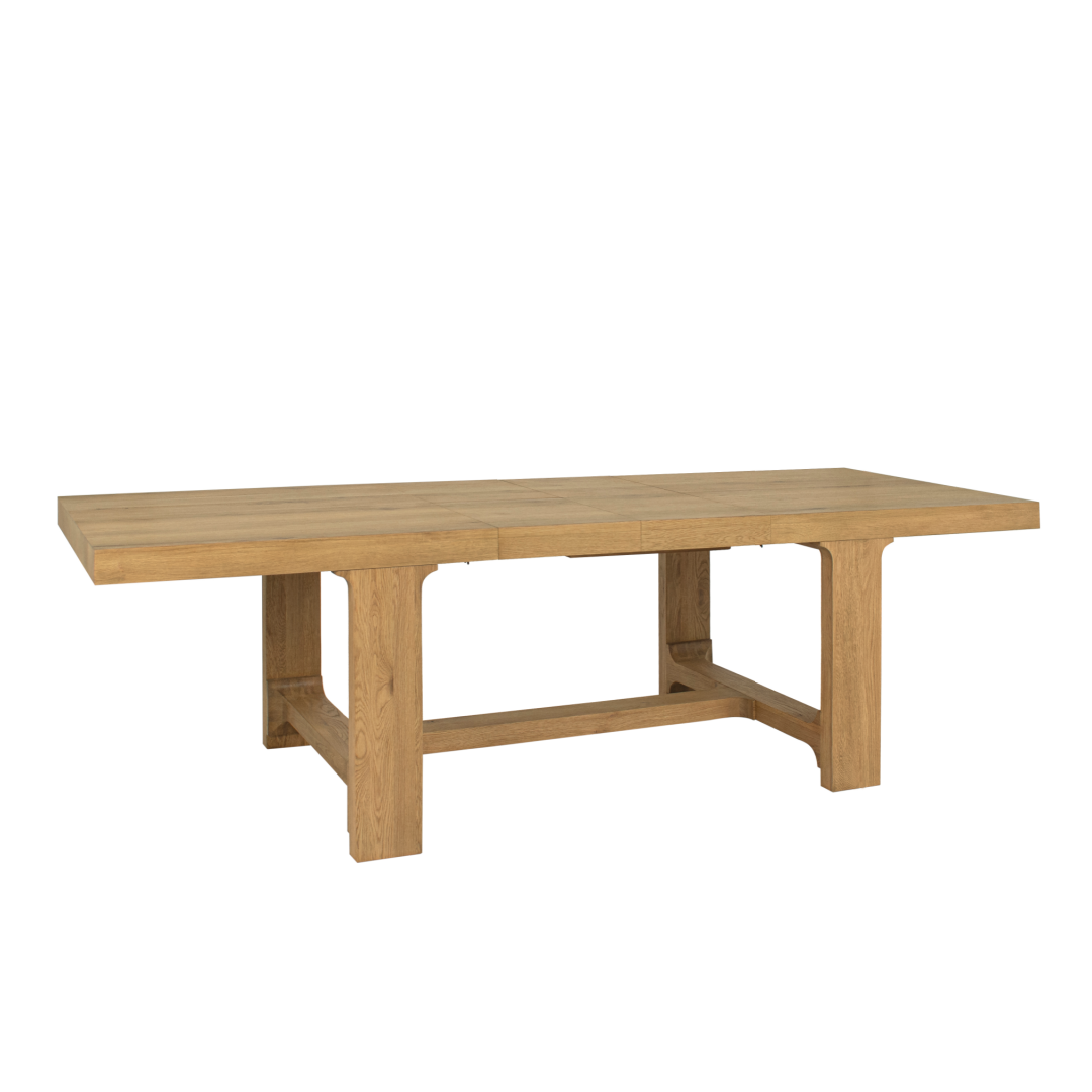 Wyatt Reclaimed Oak 184-260cm Extending Dining Table
