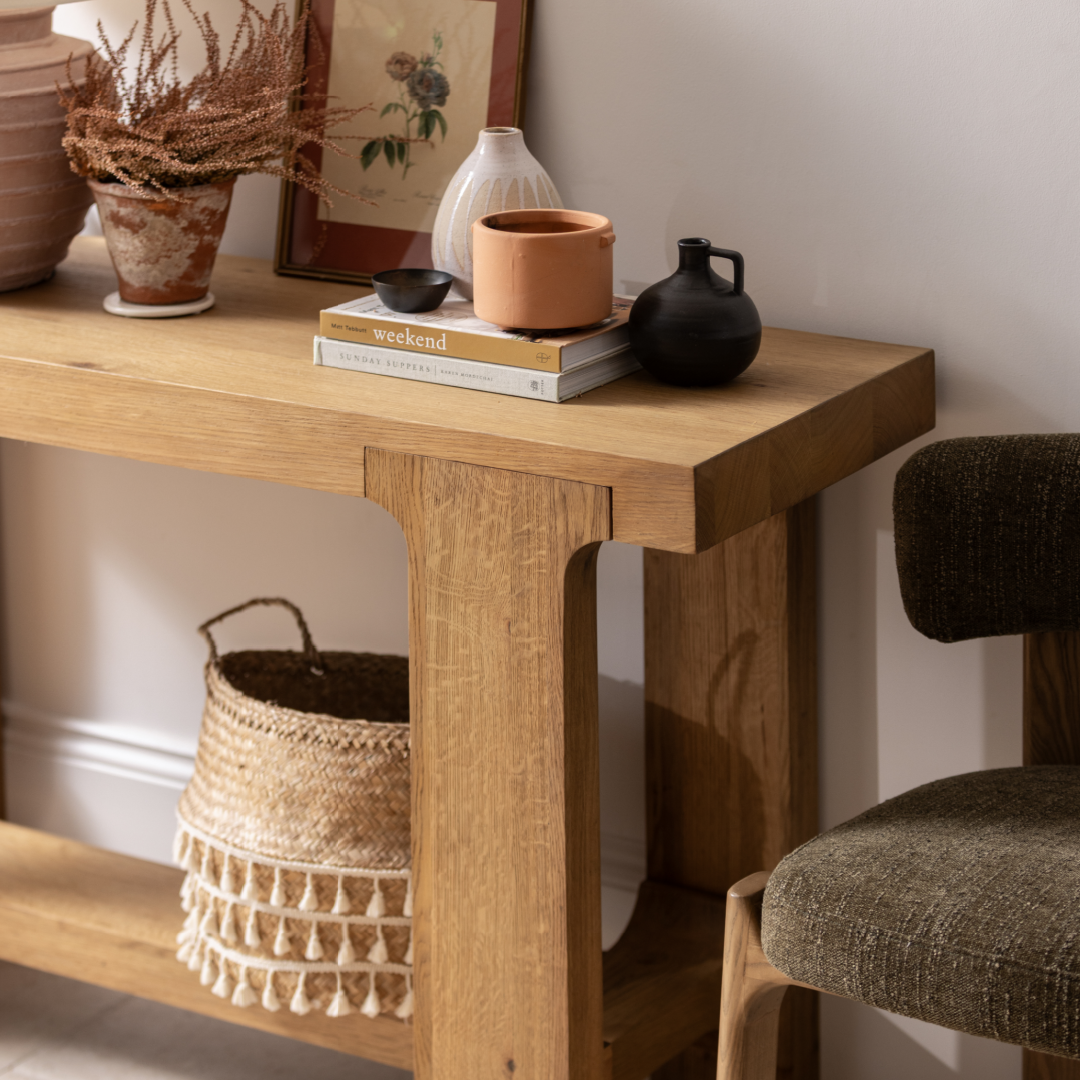 Wyatt Reclaimed Oak Console Table