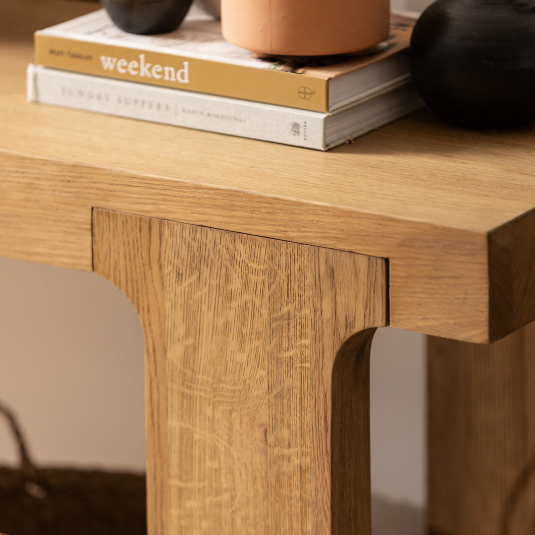 Wyatt Reclaimed Oak Console Table