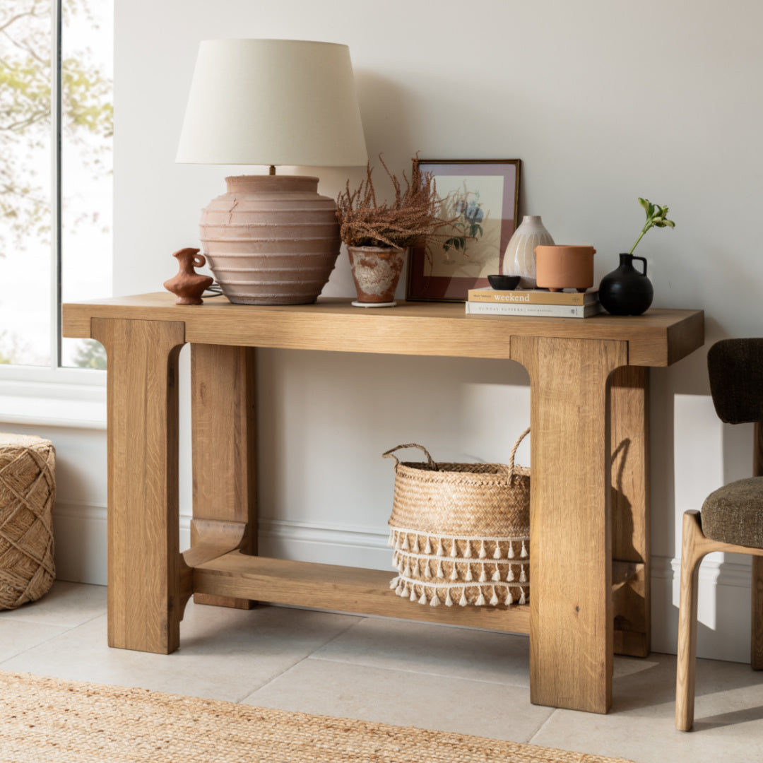 Wyatt Reclaimed Oak Console Table