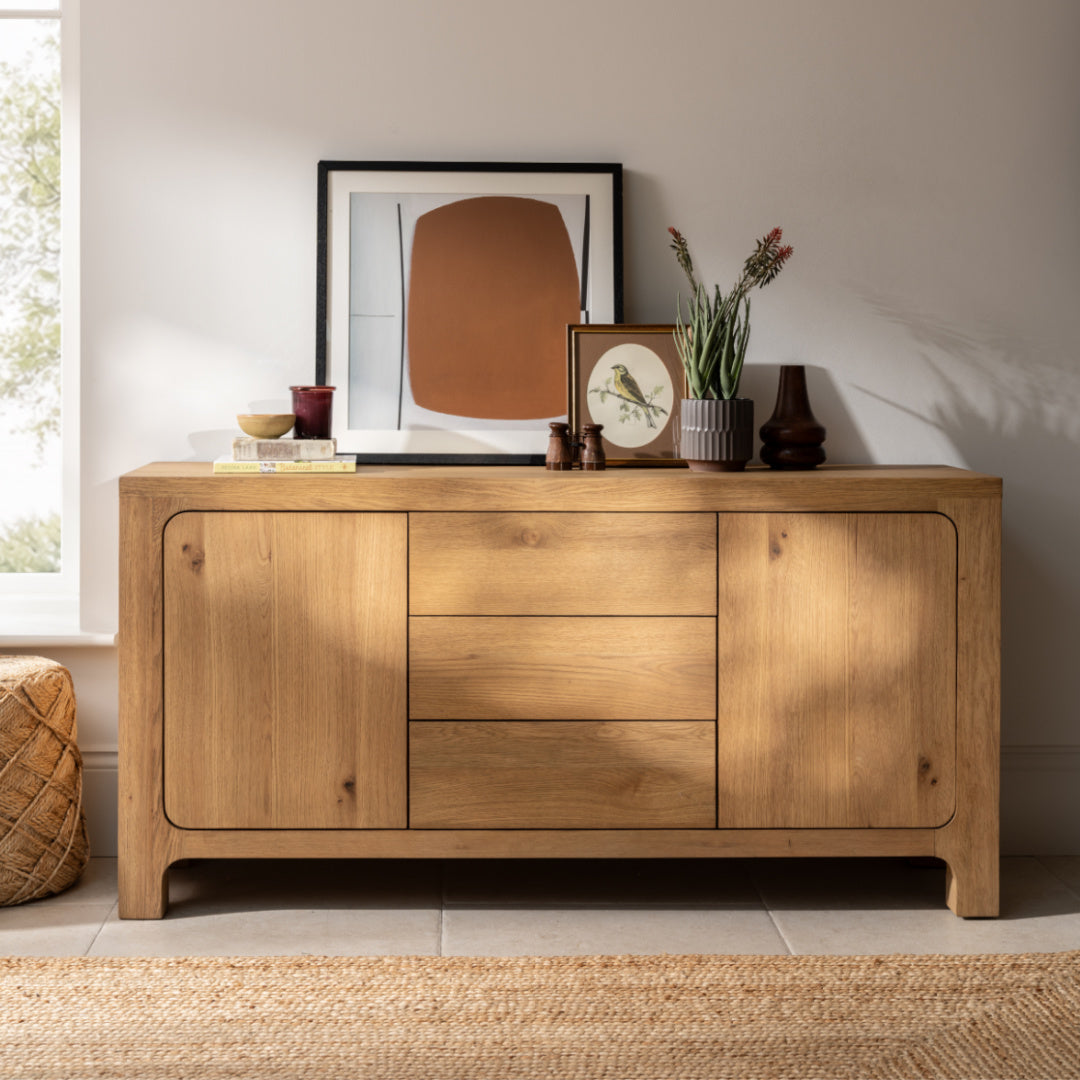 Wyatt Reclaimed Oak Wide Sideboard