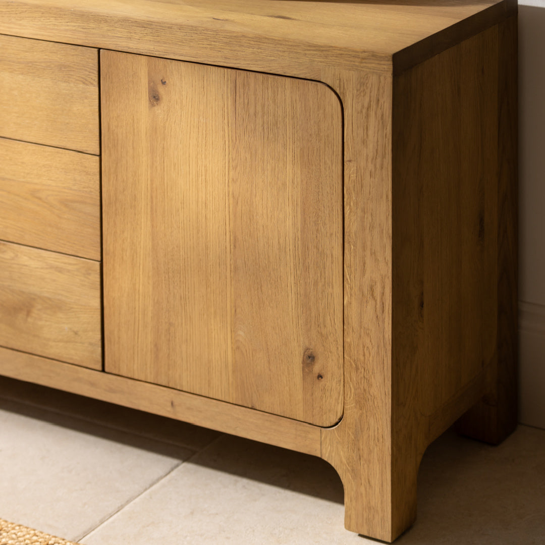 Wyatt Reclaimed Oak Wide Sideboard