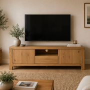Wyatt Reclaimed Oak TV Unit