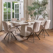 Apollo Dining Table 1600 Taupe