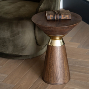 Amalfi Wooden Side Table
