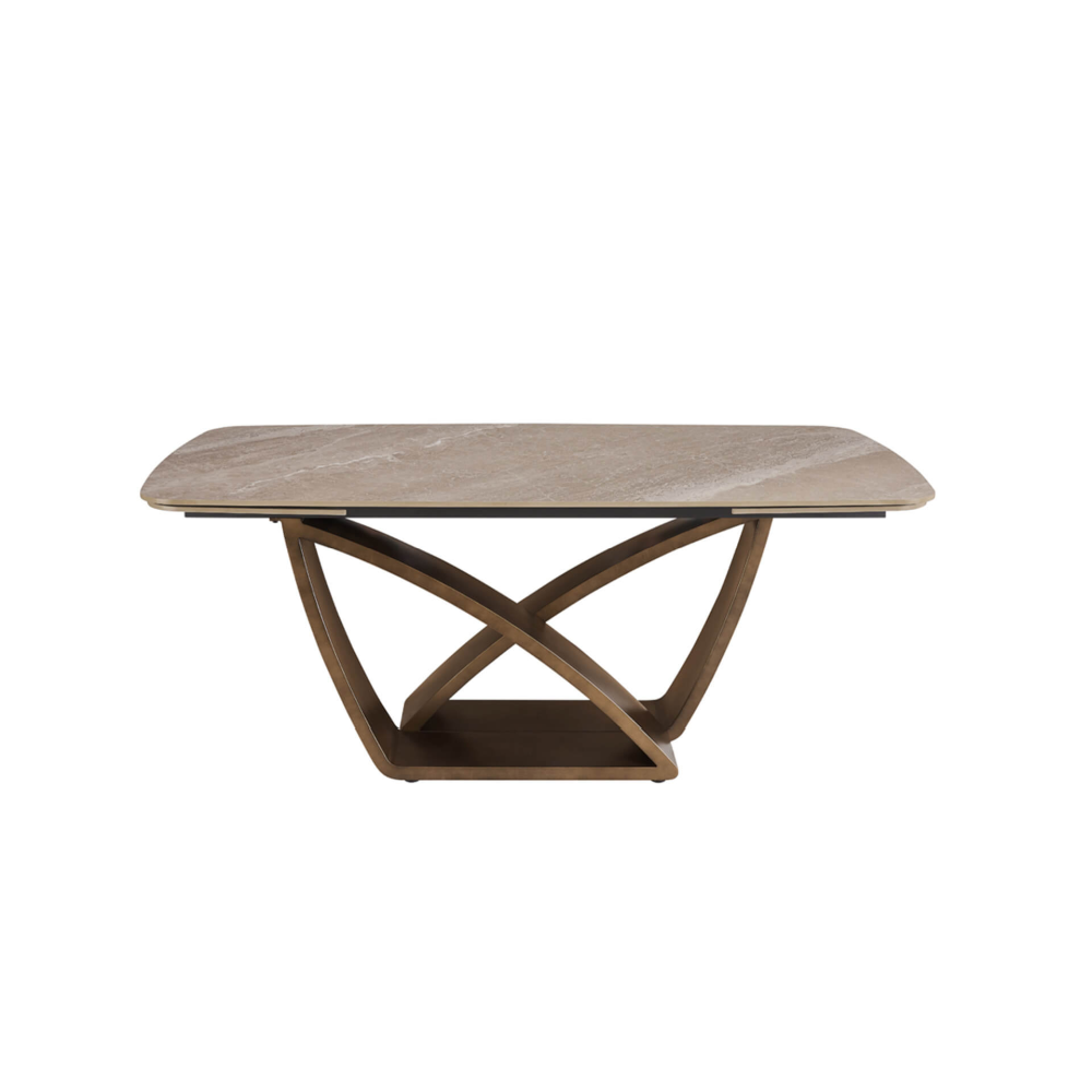 Vanosa Extending Dining Table Rectangle 1800/2600