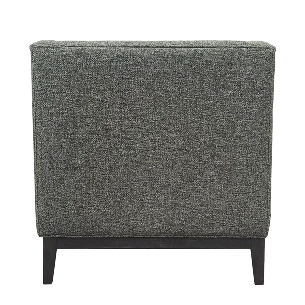 Theodore Buttoned Armchair Forest Green