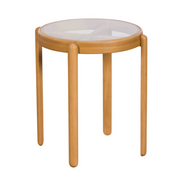 Winchester G-Plan GLASS TOP SIDE TABLE !New!