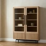 Kristensen Options Solid Oak Vitrine