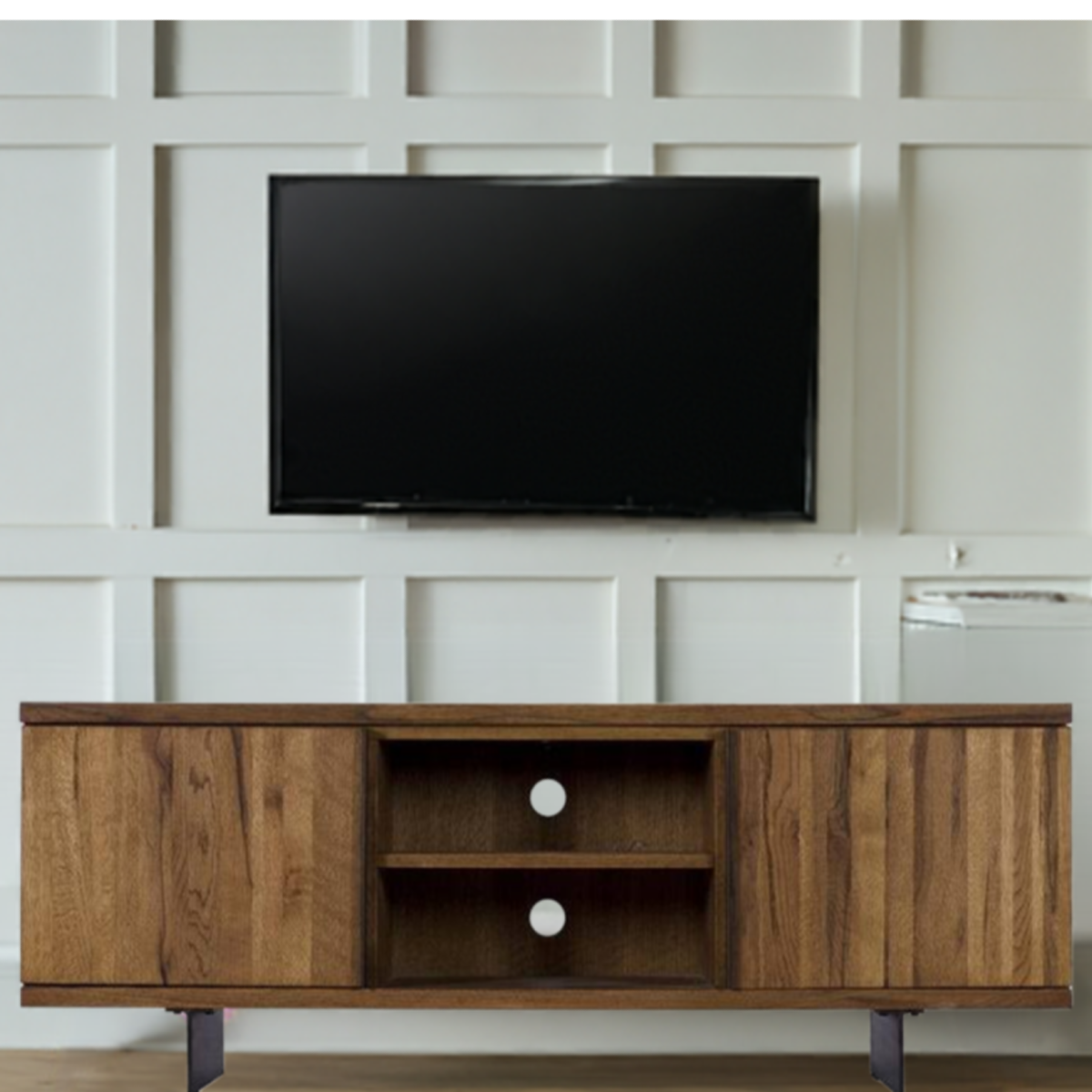 Soho Industrial Oak Tv Unit