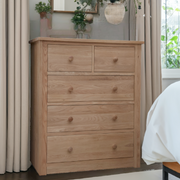 Torino Solid Oak 2/3 Jumbo Chest