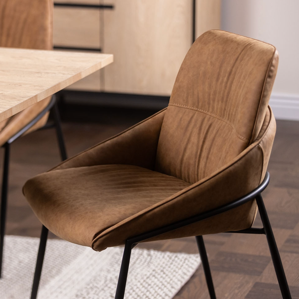JACKSON DINING CHAIR TAN