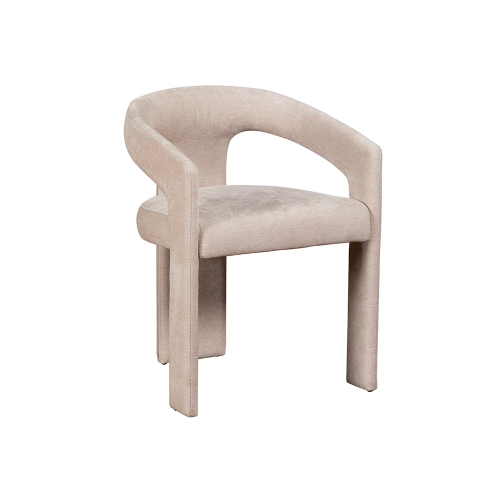 Georgia Light Beige Upholstered Dining Chair