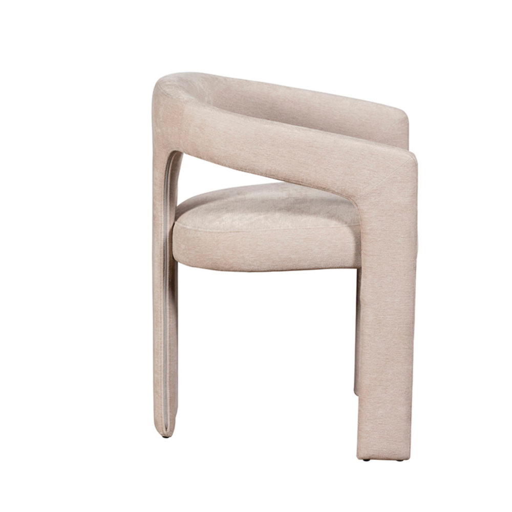 Georgia Light Beige Upholstered Dining Chair