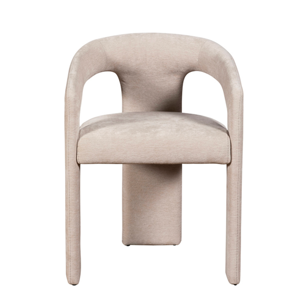 Georgia Light Beige Upholstered Dining Chair