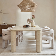 Georgia Light Beige Upholstered Dining Chair