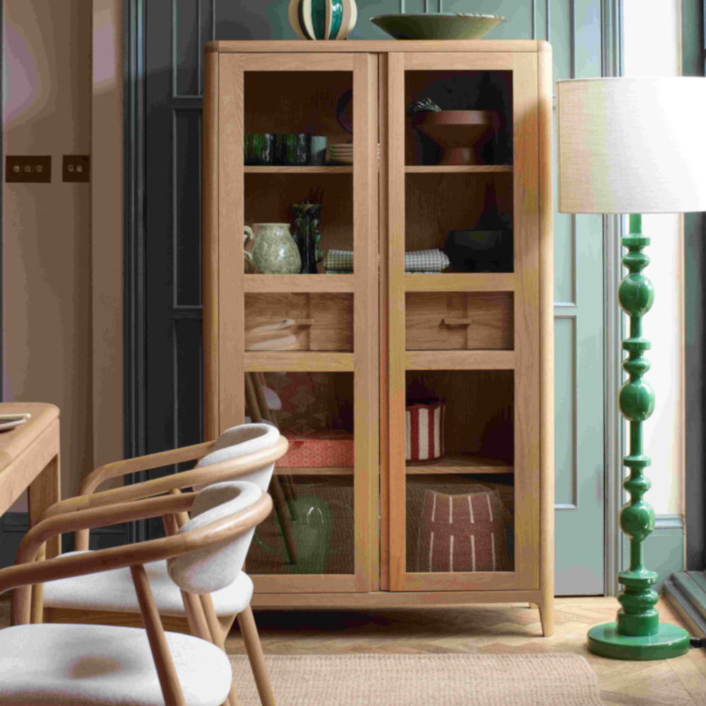 G-PLAN MADDISON DISPLAY CABINET