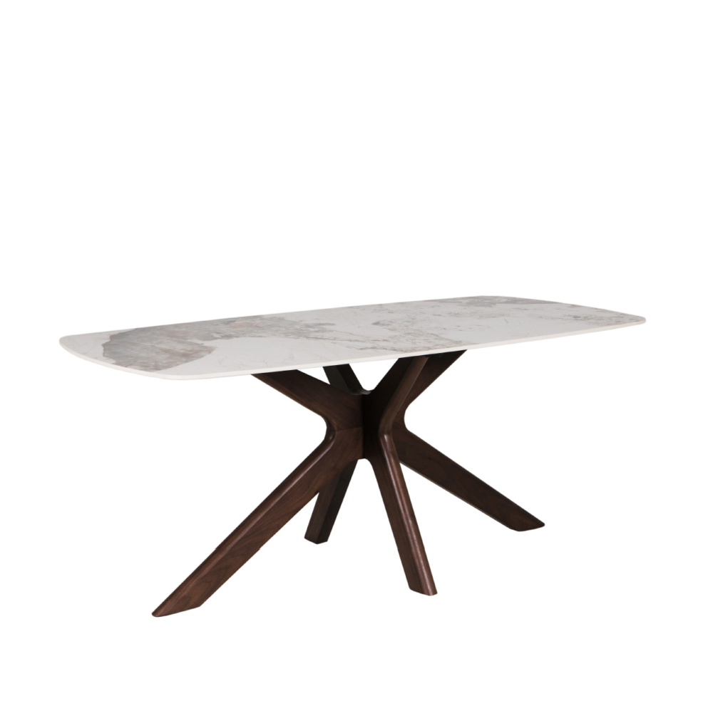 Ariya 1800 Dining Table Brown