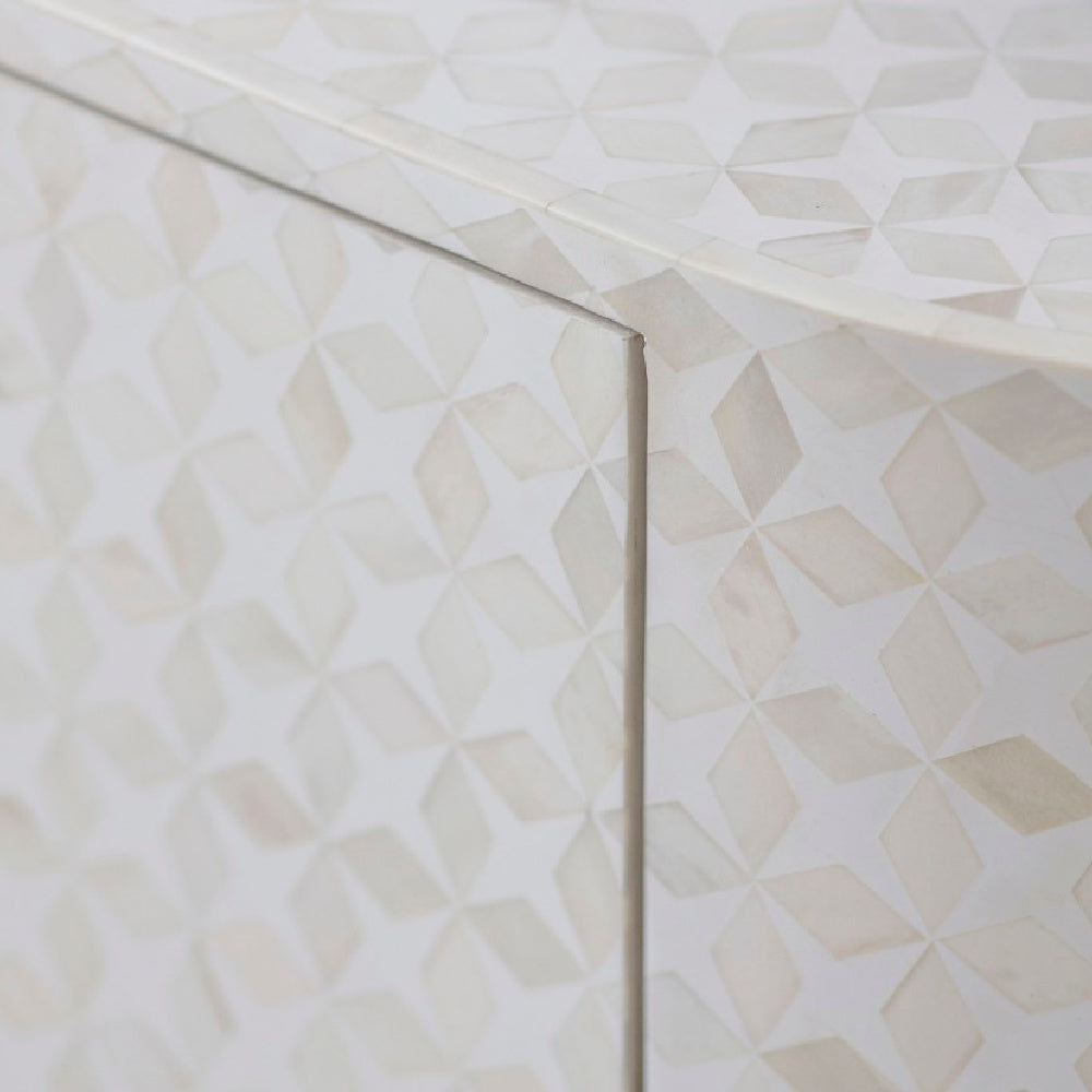 Aspen Bone Inlay Two Door Cabinet