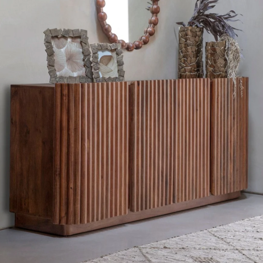 Monterey Four Door Wooden Buffet Sideboard
