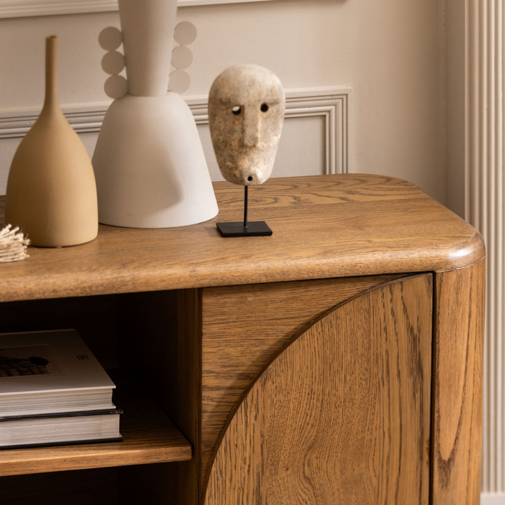 Austin Warm Oak Tv Unit