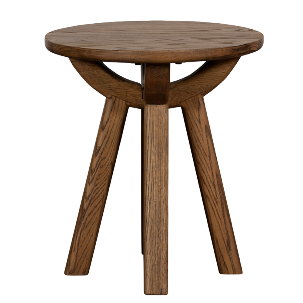 Austin Warm Oak Side Lamp Table