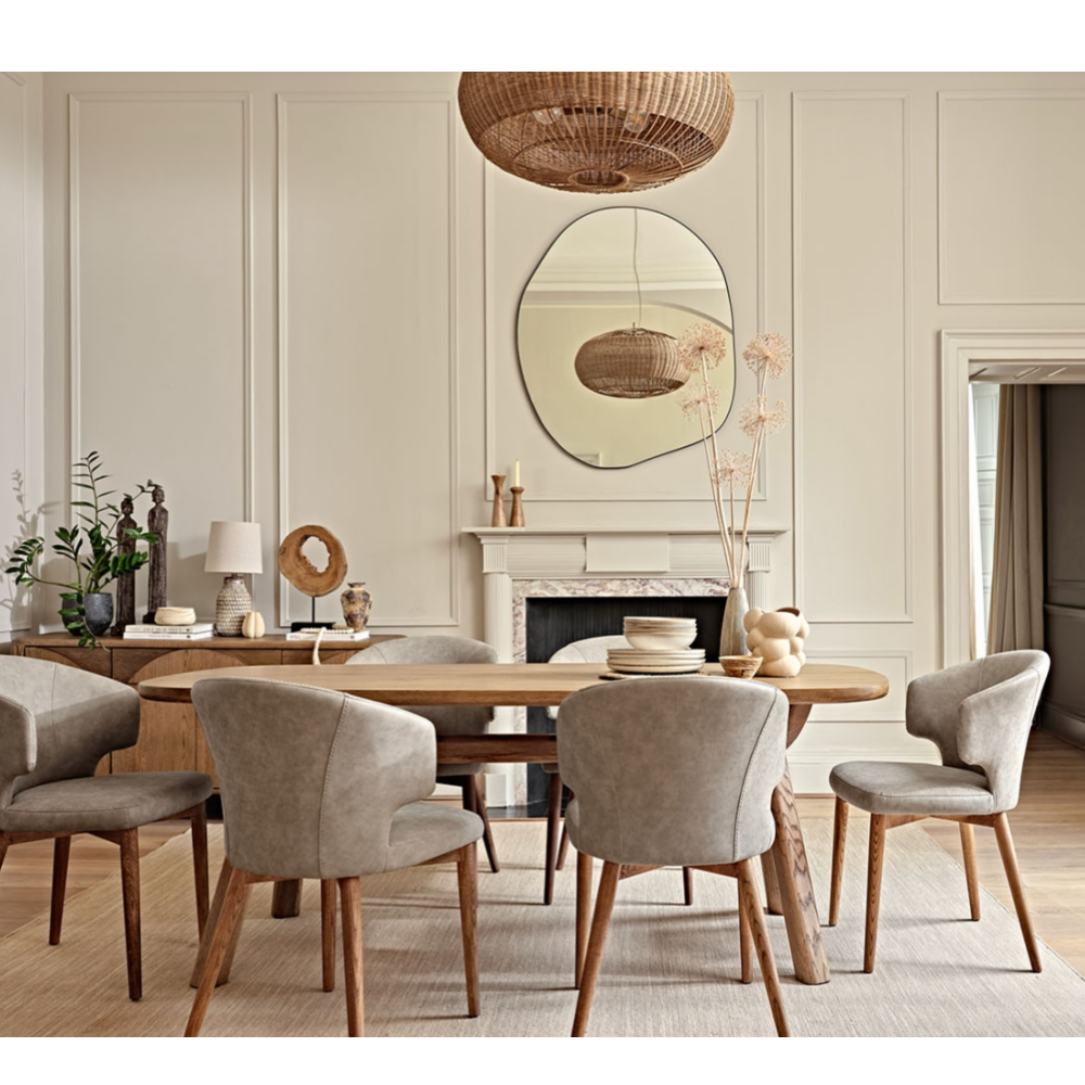 Austin Warm Oak 200cm Dining Table