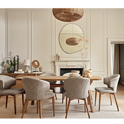 Austin Warm Oak 200cm Dining Table