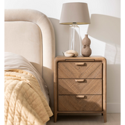 Atauro LARGE 3 DRAWER BEDSIDE