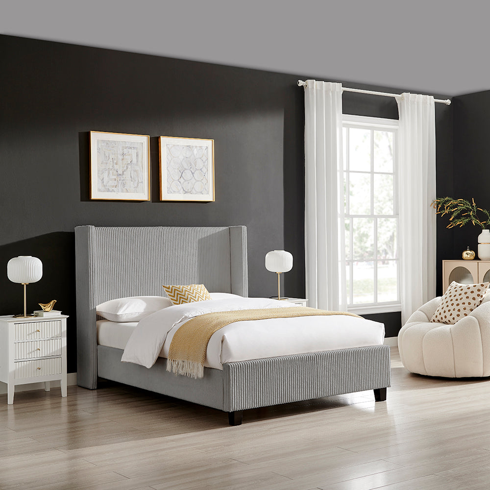 GEMINI Bedstead  Grey