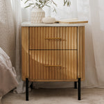 Baker Reed 2 Drawer Bedside Table