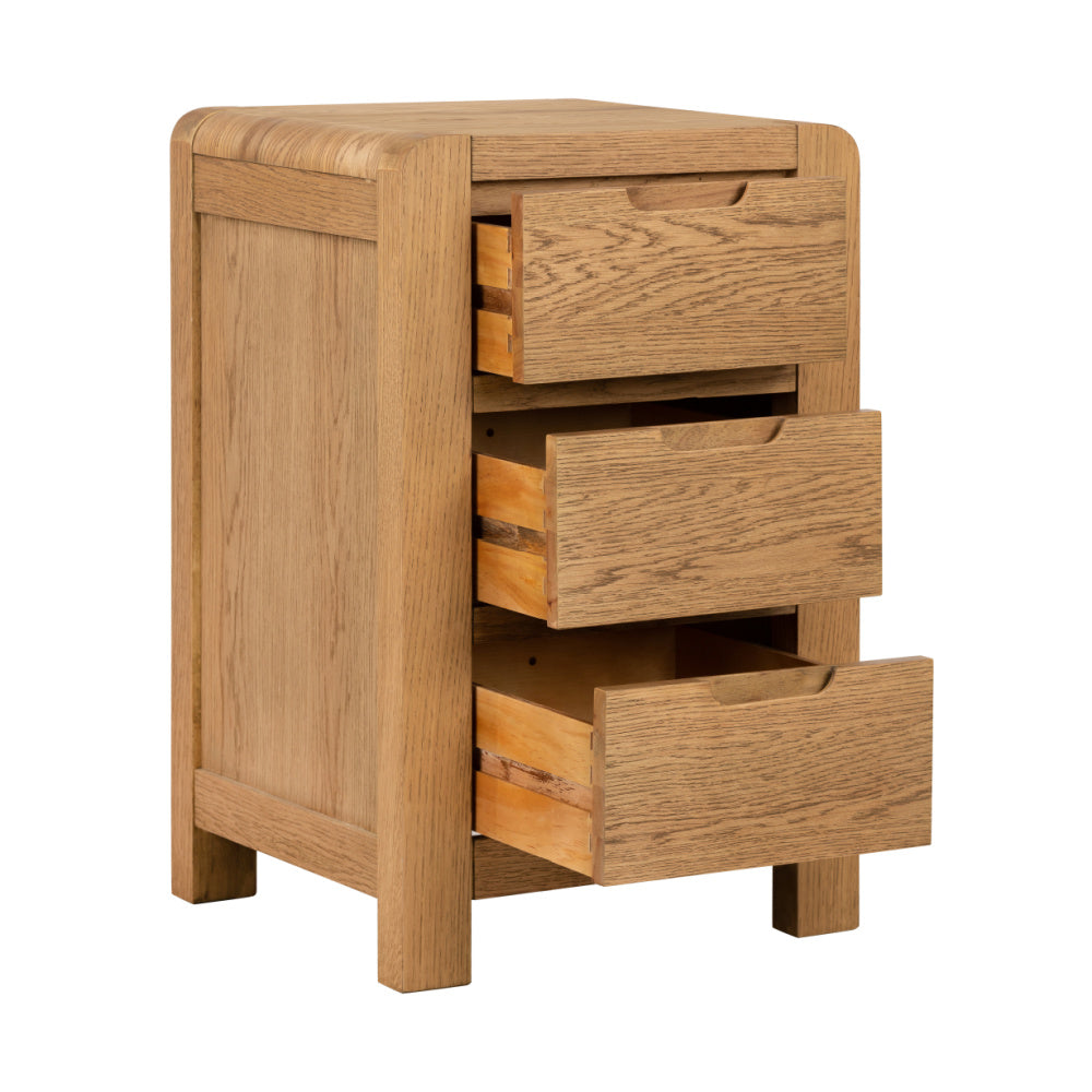 Bergen Oak Bedside