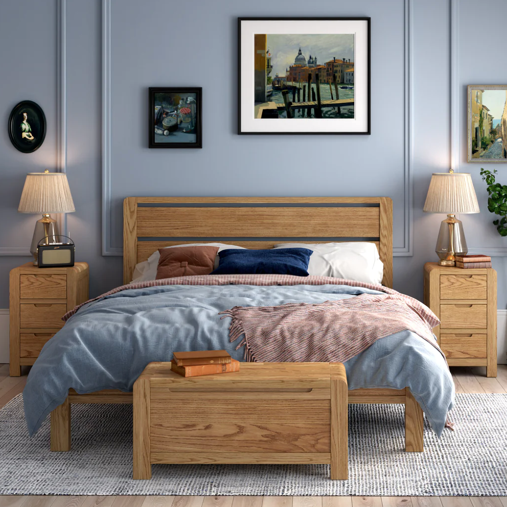 Bergen Slatted Bedstead.
