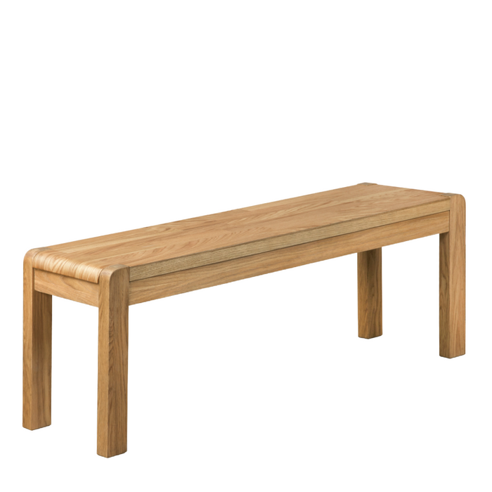 Bergen Bench with upholstered  seat options