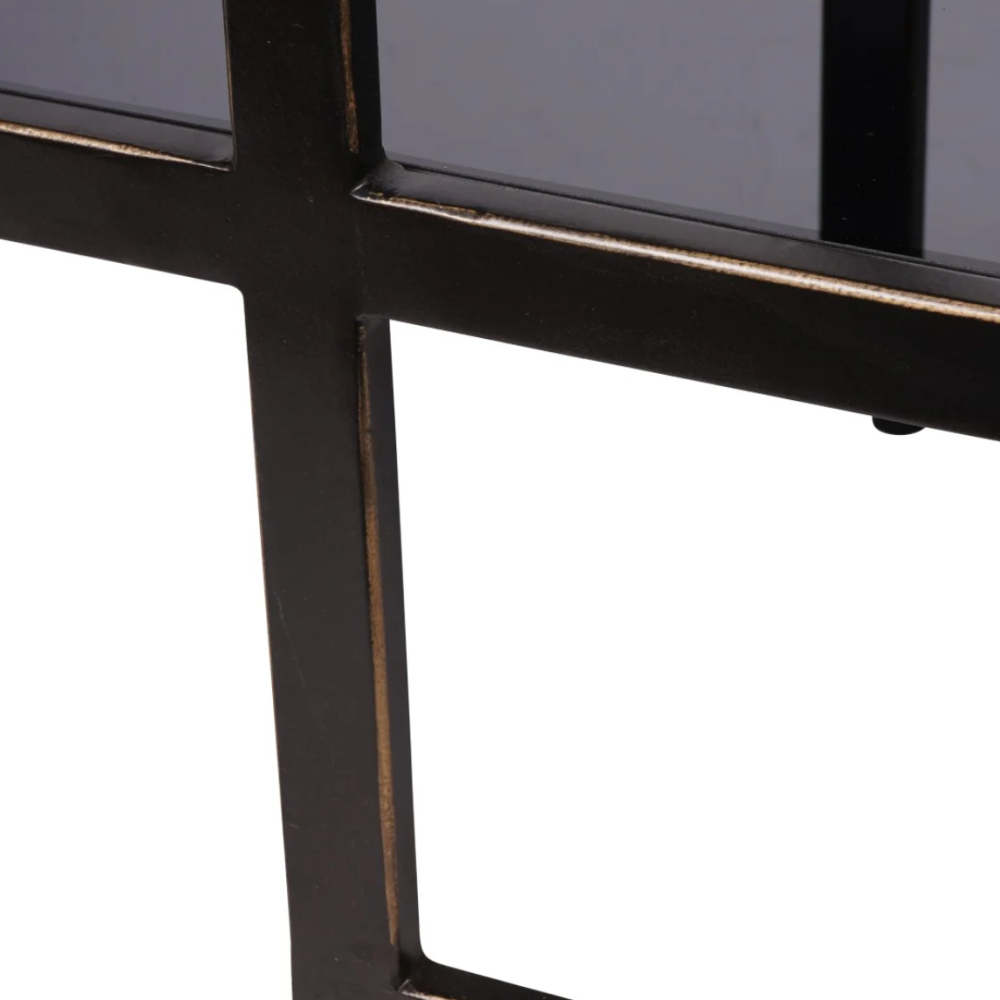 Belvedere Black Console Table