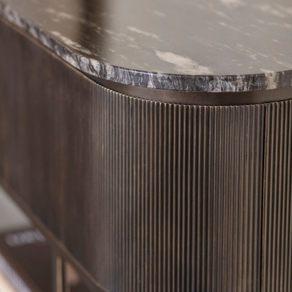 Belvedere Black Console Table