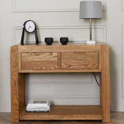 Bergen oak Console/Hall Table