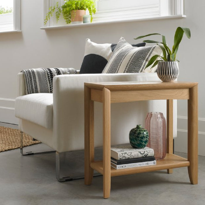 Bentley Designs Bergen Oak Side Table