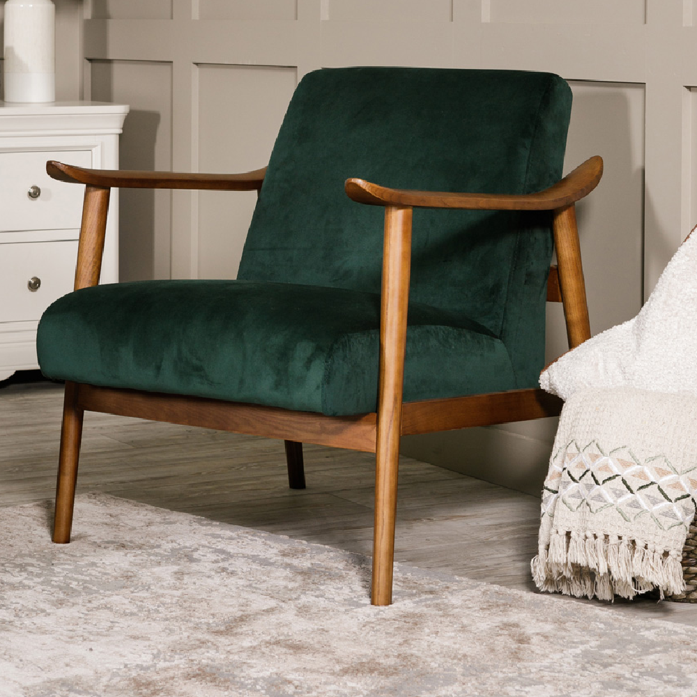 Heath Accent Chair Green