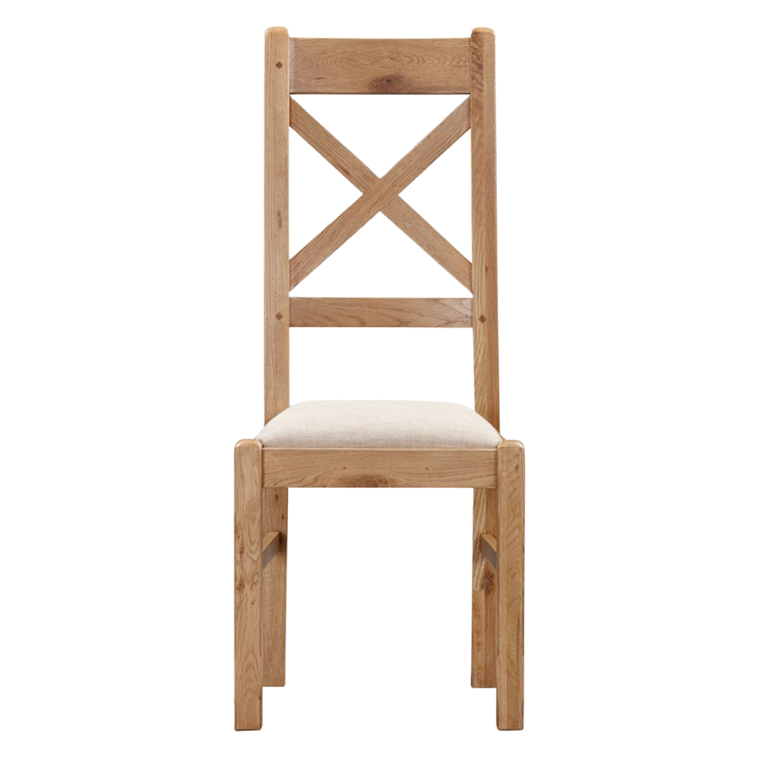 Kingsbury Oak 120/160 Butterfly Ext Table