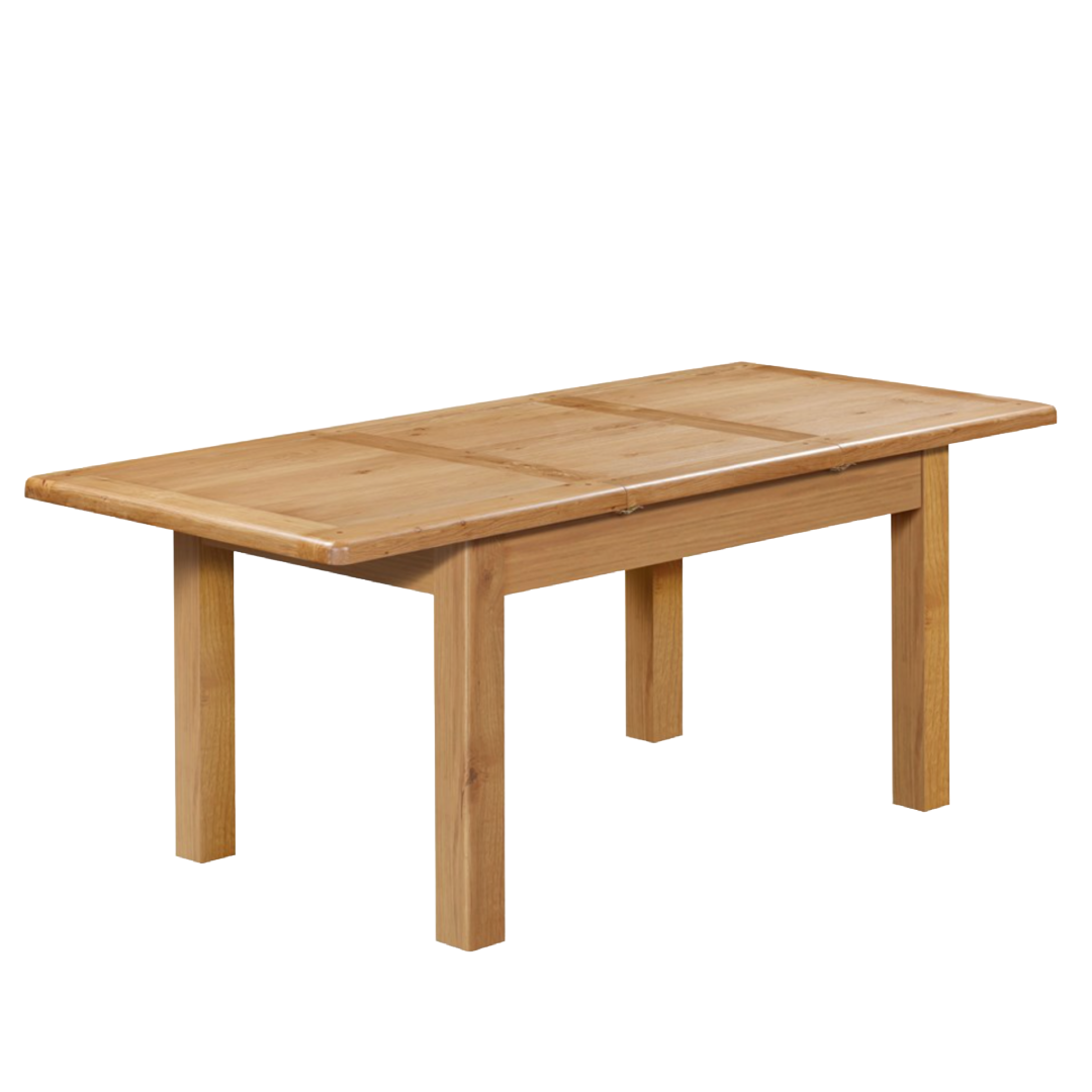 Kingsbury Oak 120/160 Butterfly Ext Table