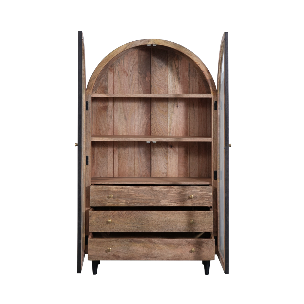 Icon 2 Door Glass Cabinet ICON06