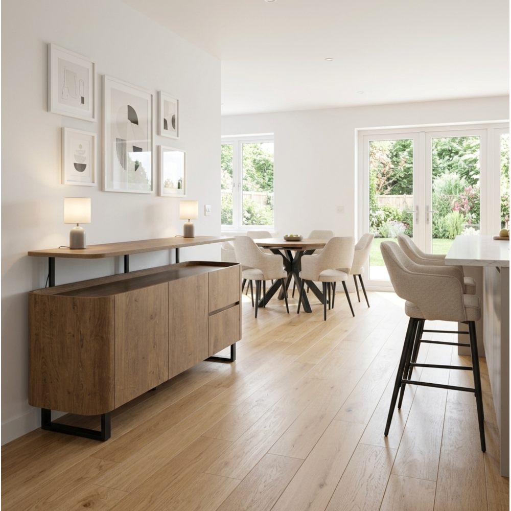 Boston Smart top sideboard Rustic oak