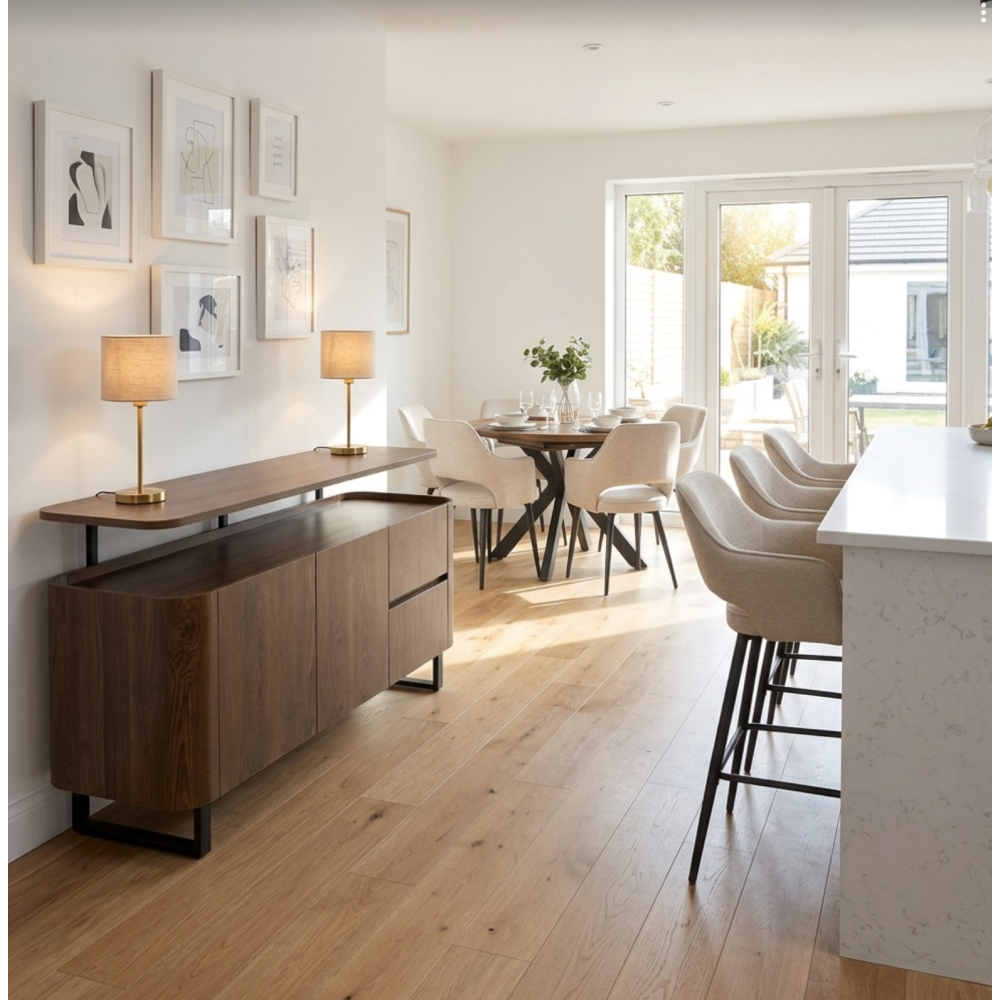 Boston Smart top sideboard Smoked Walnut