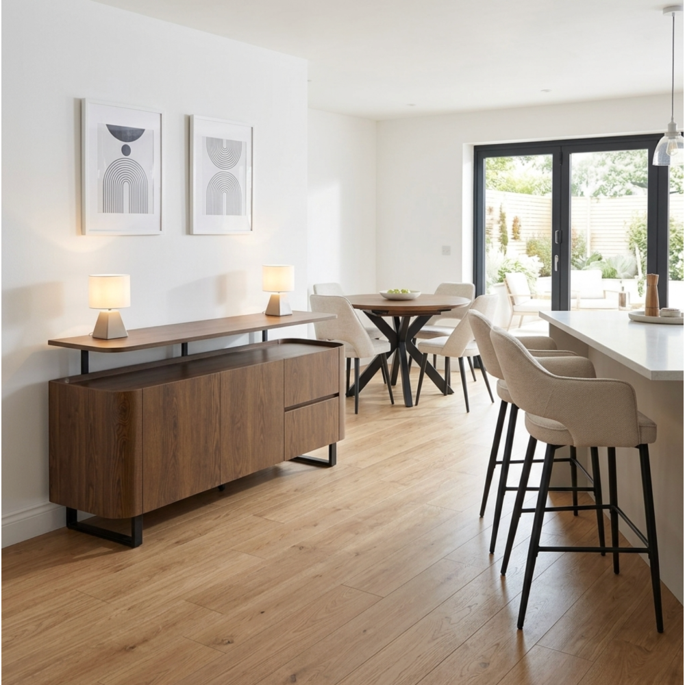 Boston Smart top sideboard Smoked Walnut